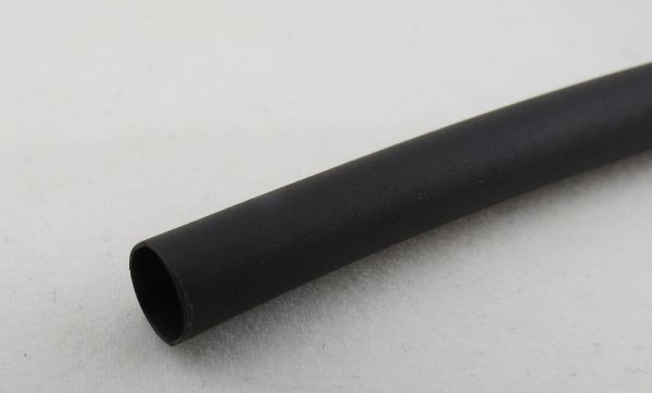1,2m heat shrink tubing, black, 3: 1! before 12,0 to 4,0mm, Ra