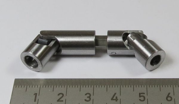 1x double-gimbal 10mm diameter, total length