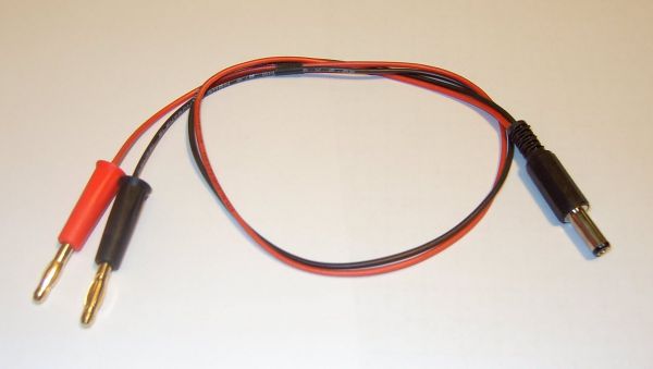 1x Carga conector banana Cable / transmisor Futaba, aprox 50cm