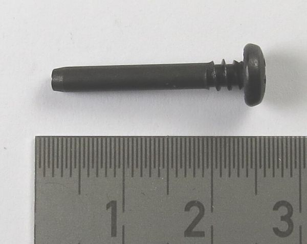1 tornillos de cabeza Phillips de la lente, acabado de metal de arma