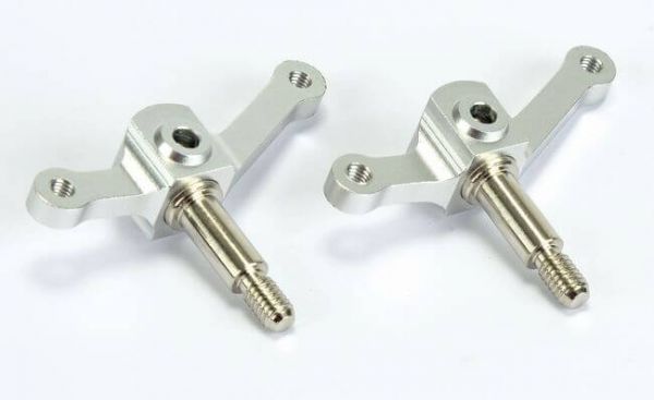 2 aluminum axles with steering arm for aluminum steering axle (Artike