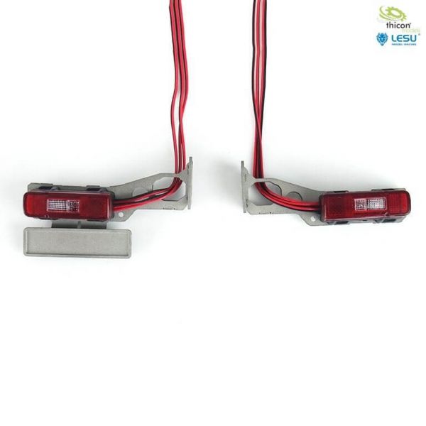 Taillights for Volvo with LEDs and holder made of VA, V1