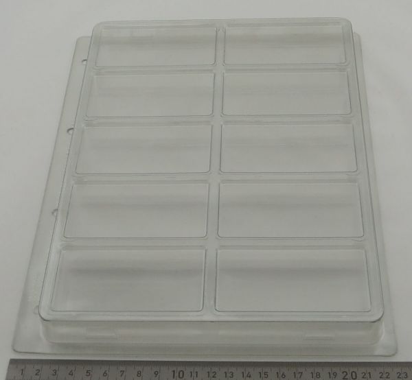 Blister insert for files / small parts magazine for files