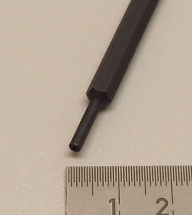 1x hexagonal llave de tubo 1,0mmx100mm