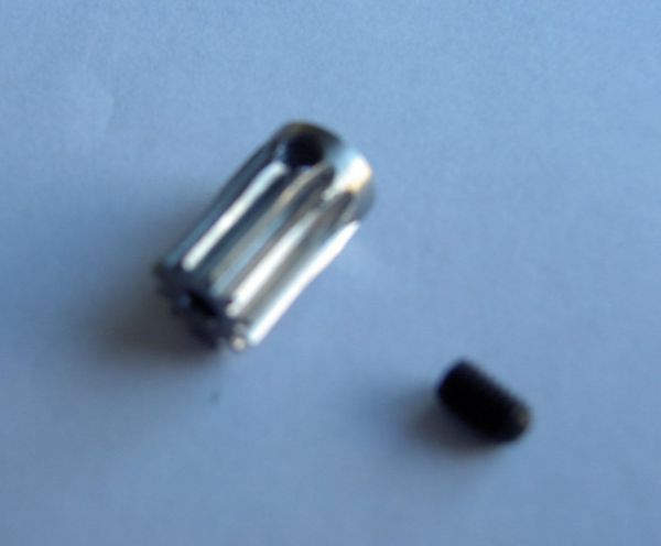 Steel-gear module 0,5 12 tanden droeg 2,3mm, 1