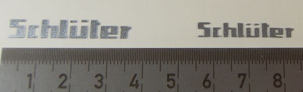 Labeling of high-quality, self-adhesive