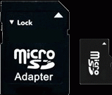 Micro-SD-kaart 32GB met SD-adapter