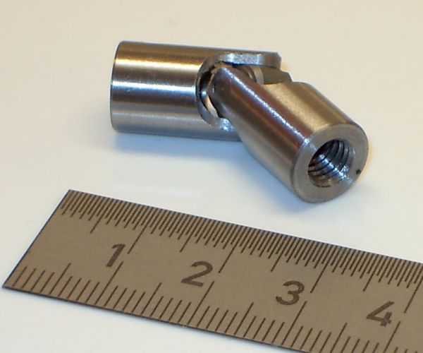 longitud total de diámetro cardán 10mm 15 / 15mm