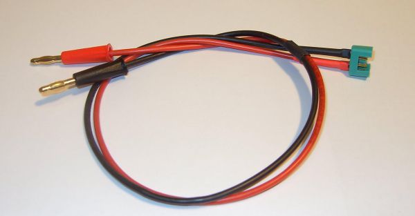 Cable de carga conector banana / conector MPX aprox.30 cm