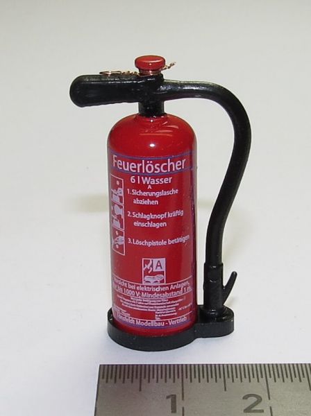 1 finished WATER extinguishers m.langem Griff.TAM size