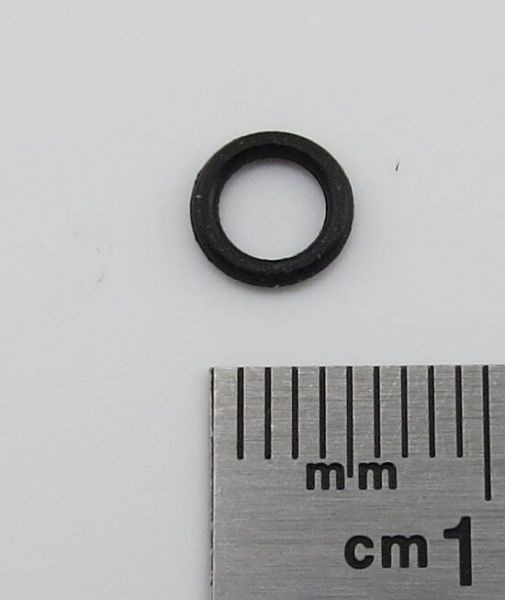 1 gasket for nipple 4mm (O-ring) 4x1. Suitable for the glue
