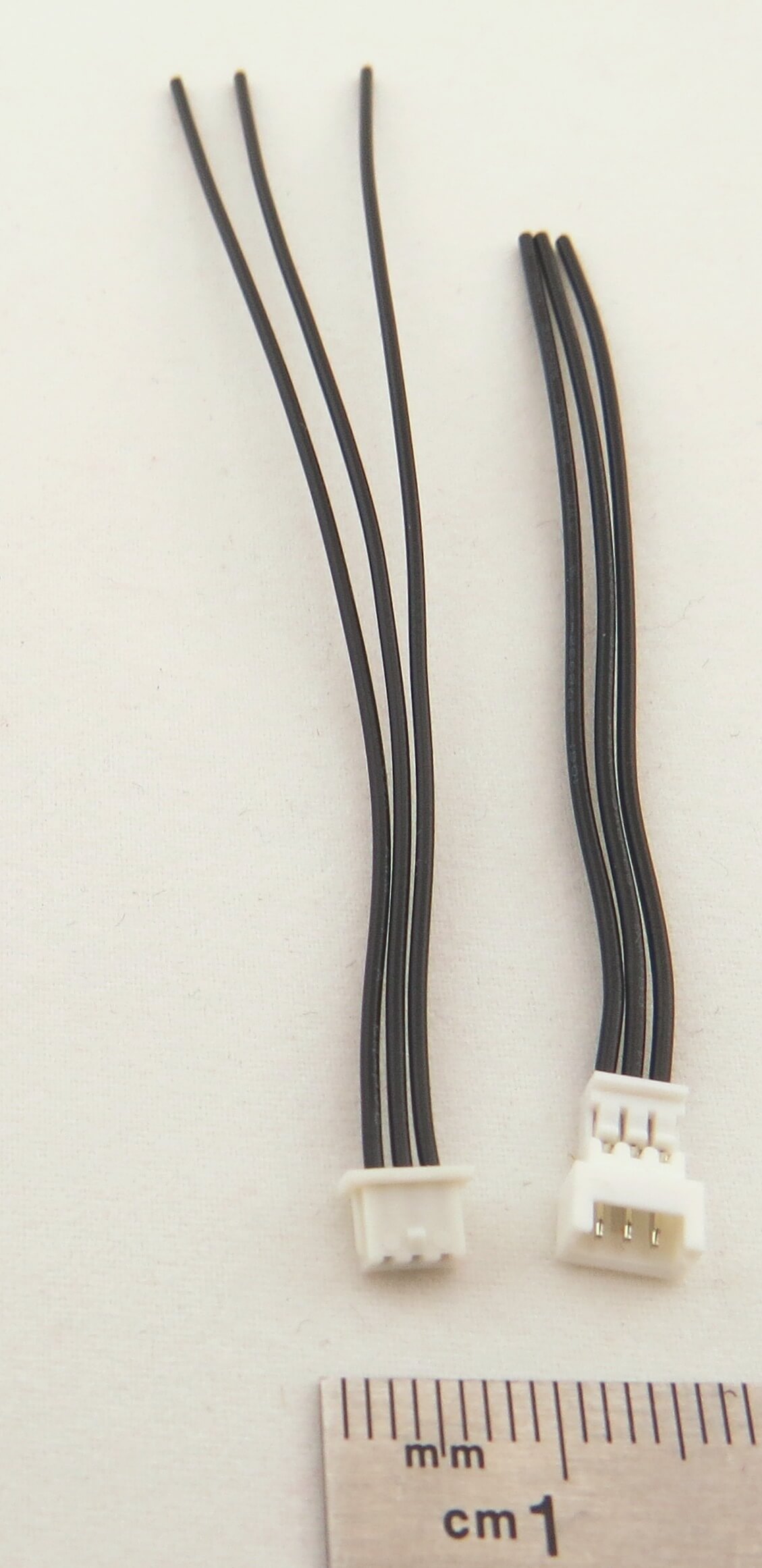 10 sets Micro Steckverbinder RM 2,54  3 Polig Stecker Buchse Stromleiste #A154 