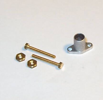 Universal holder 1 / 16 3 1mm oval piece with screws and