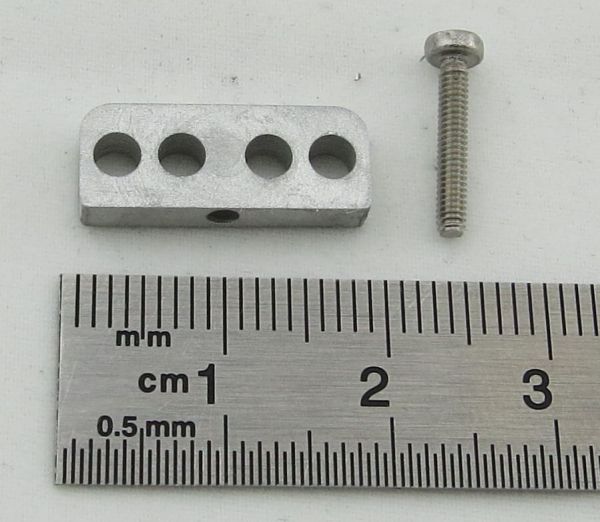 Vervangingen slanghouder 4fach, 3mm, M2