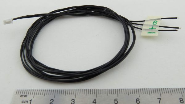 EasyBus vervangende kabel 80cm lang 1-zijdig met paalkoppeling