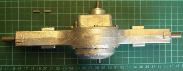 Rear axle with ball bearings 1: 8 (U 3: 1) 2 times