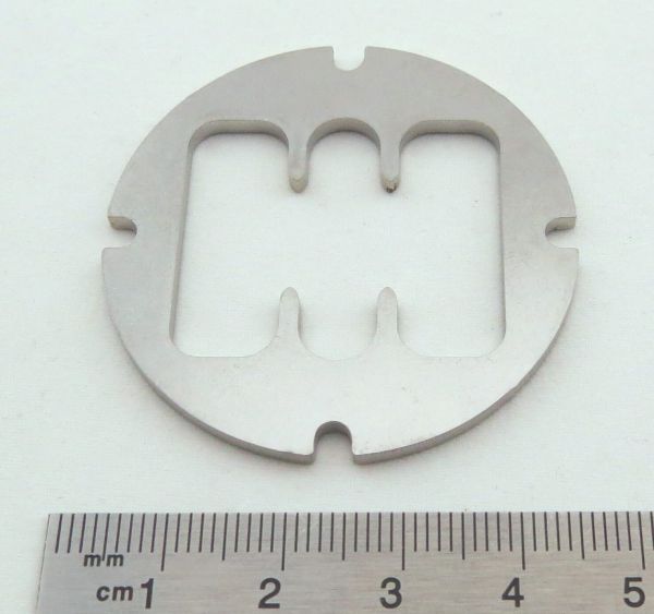 Reflex-StickII 6-kanal için anahtarlama kapısı. 2mm paslanmaz çelikten imal edilmiştir.