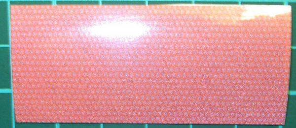 Sticker Reflector raw material (red) from