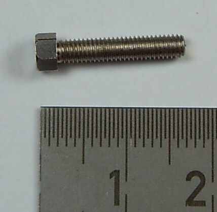 6-Kant model screw M3,0 x 15 VA / Niro southwest 4,0mm addendum