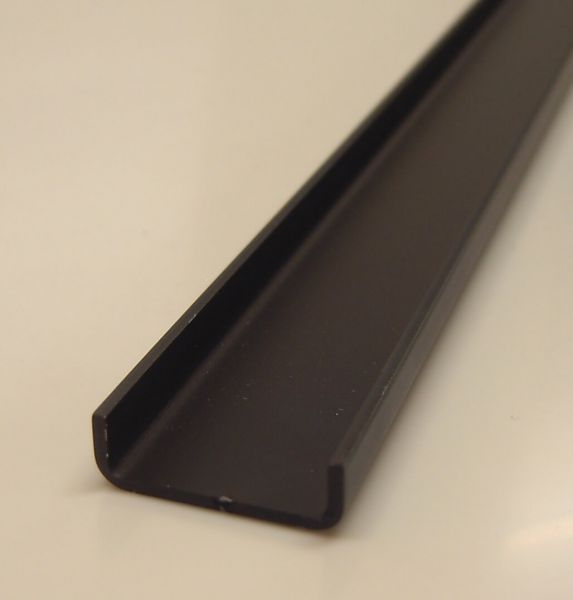 Aluminum U-profile, 1m long 21x7x1,5mm thickness 1,5