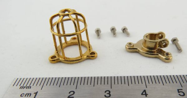 1 guard for rotating beacon 1 / 16, cast brass / holder