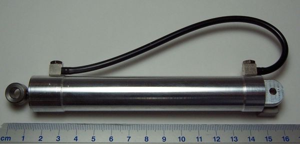 1 16 Cilindro hidráulico - 100, 10 barra de arriba. Doble cara