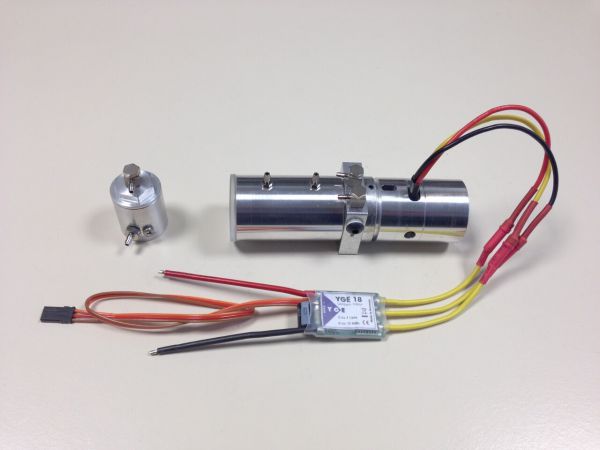 1 pompe hydraulique 12V BL / 380 ml / min. Réglé sur 12 bar