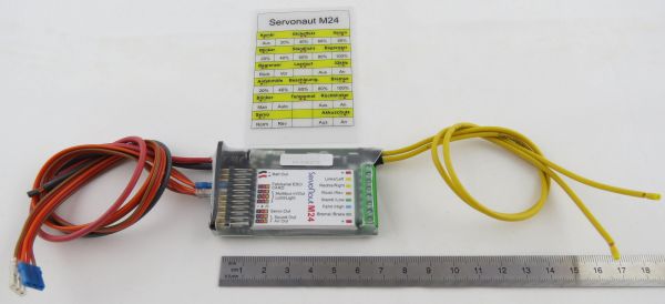 1x Servonaut M24, speed controller with lighting system for trucks