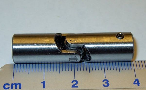 Kardangelenk 10mm Durchmesser, 20/20mm Gesamtlänge