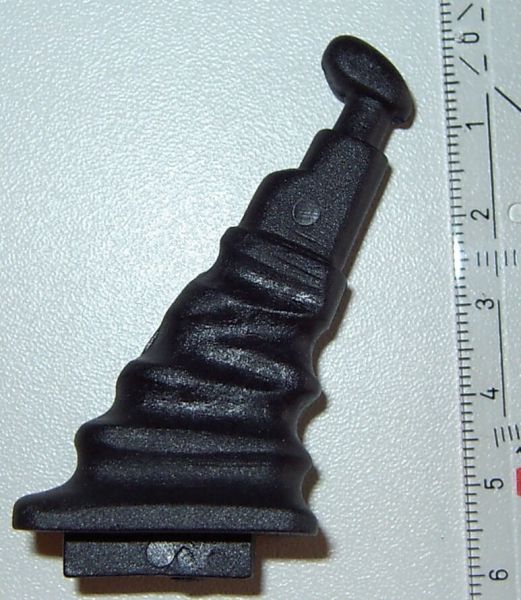 palanca de cambios 1, plástico negro. área 31x19mm