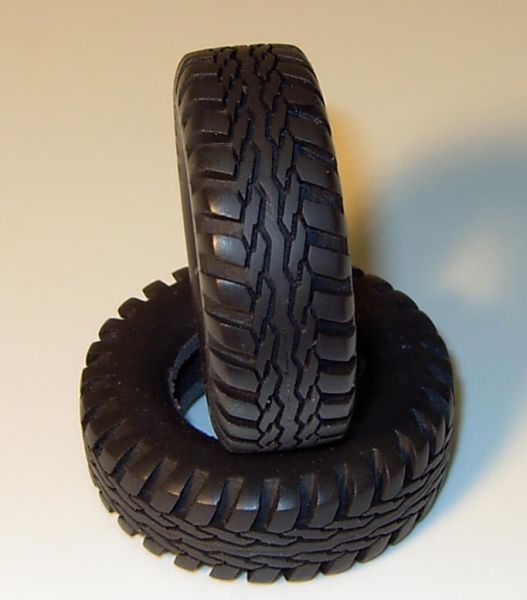 1 Hummer tires, hollow tires Goodyear, Da = 53mm Di = 28mm, 18mm