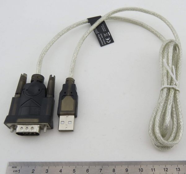 USB-adapter USB2.0 naar seriële RS232. Geschikt voor SM +