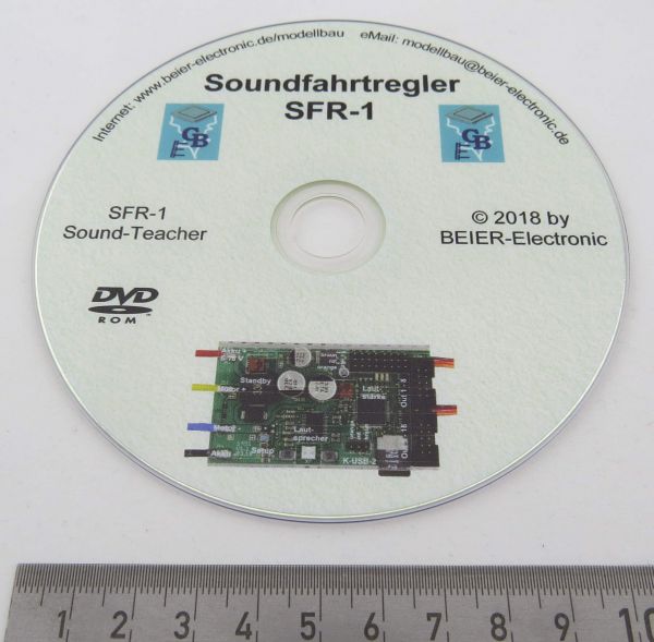 1x DVD "Sound-Teacher SFR" by BEIER.