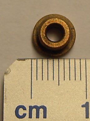 Gesinterde lagers 3mm met kraag voor assen met een diameter 3mm, 2