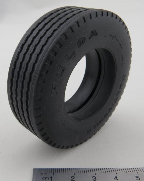 1x neumático ancho para colgar (220978) escala WDC, 72,5mm en el exterior