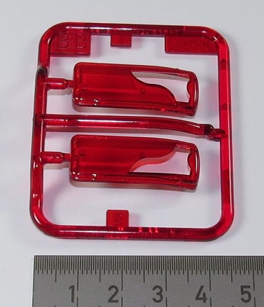 1 injection Teilesatz BB-parts, red and clear for Mans