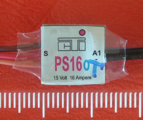 Pushbutton PS16oT with 1x 16A output 1x