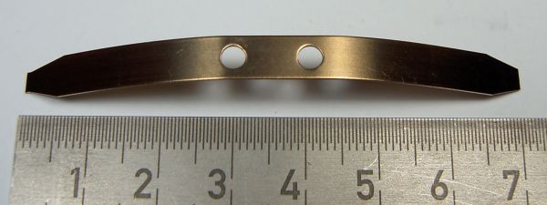 1x mittlere Lage Blattfeder (mittel). 6mm breit, ca. 69mm