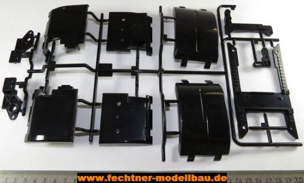 1 injection kit of parts Y-pieces, black. For MAN 18.540 4x2