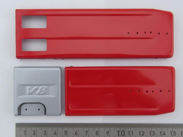 garniture latérale de MAN (XXL V8), rouge (907)