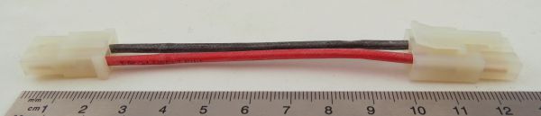 Adapter cable JST socket (Tamiya) to AMP socket, 10cm