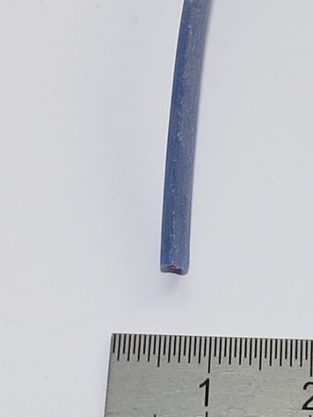 m Silikon-Litze, 1,5 qmm, blau, extrem geschmeidig. 392 x