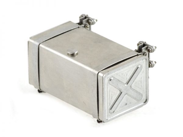 Aluminum tank with straps and fasteners 84mm