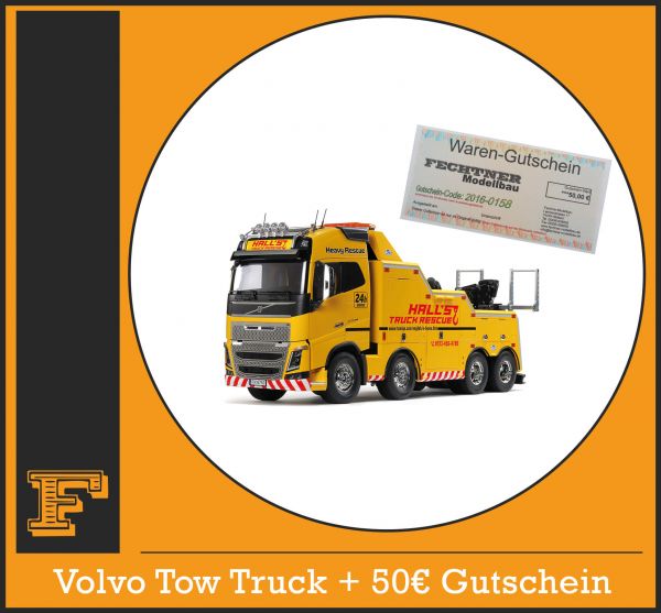 Volvo FH16 Globetrotter TowTruck mit Warengutschein
