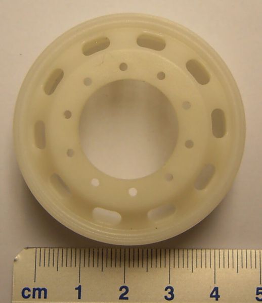 1x slot rim for all-round tire plastic, 10 holes