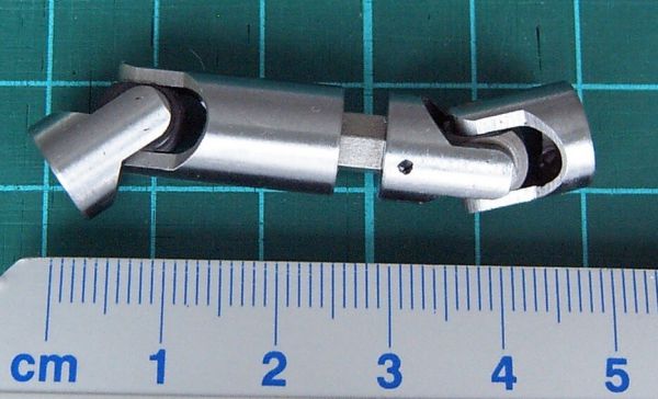 Doble diámetro 10mm junta universal, longitud total