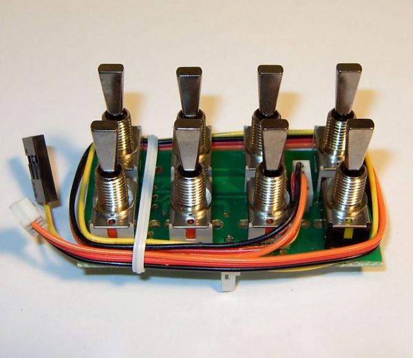 Moduł Multi-Switch 16 do nadajników F i FC, 5x 3-biegunowy przełącznik