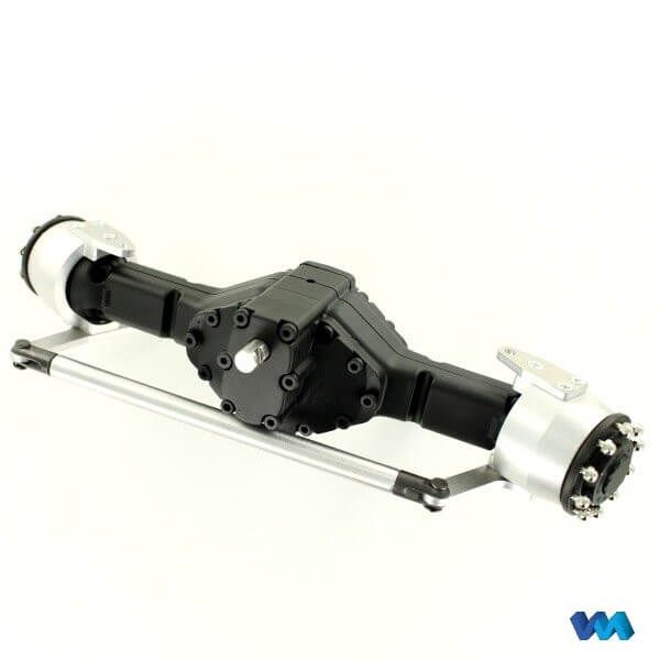1x driven front axle with self-locking Differenzia