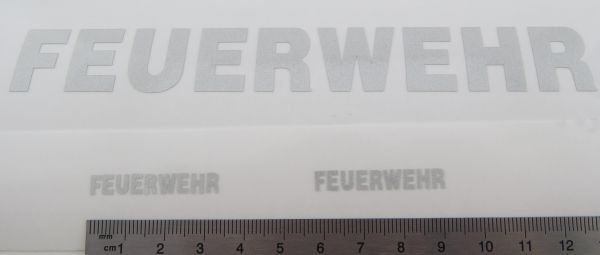 Labeling made of high-quality, self-adhesive REFLEX Fo