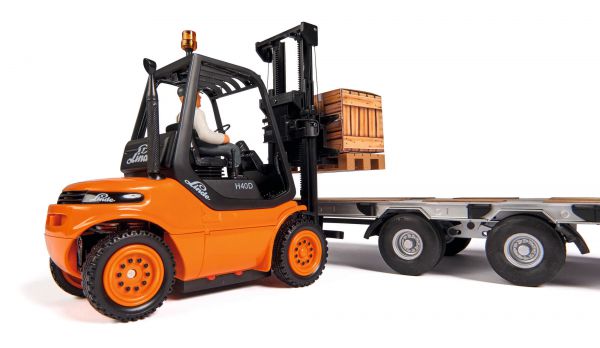Linde H40D forklift truck - ready to drive. Carson, M = 1:14 lifts